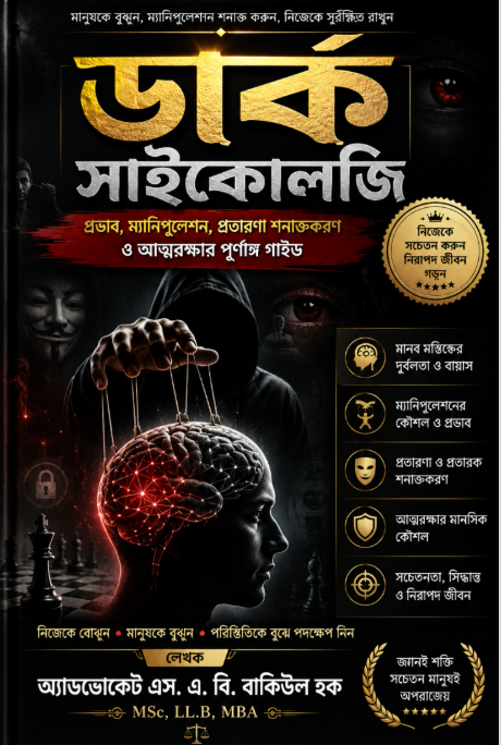 ডার্ক সাইকোলজি সূচিপত্র ও অধ্যায়সমূহ